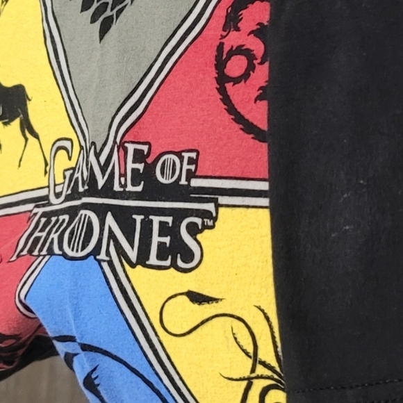 HBO Game Of Thrones Black Short Sleeve T-Shirt Size L - Picture 10 of 10